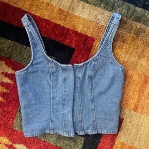 Lone Star Corset Denim Shirt